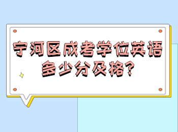 寧河區(qū)成考學(xué)位英語多少分及格